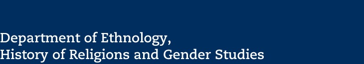 Department of Ethnology, History of Religions and Gender Studies